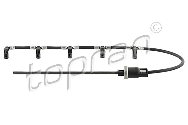 116529 TOPRAN Шланг переливу VW CRAFTER 30-35, CRAFTER 30-50 04.06-05.13
