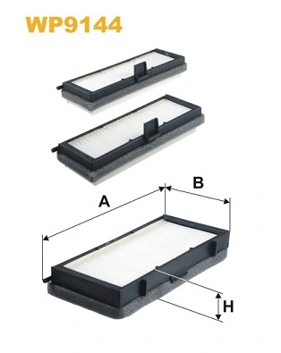 WP9144 WIX FILTERS Фільтр салону