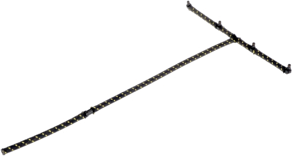 MFL1274 GATES Шланг переливу OPEL ASTRA G, ASTRA G CLASSIC, ASTRA H, ASTRA H GTC 1.7D 04.03-10.10