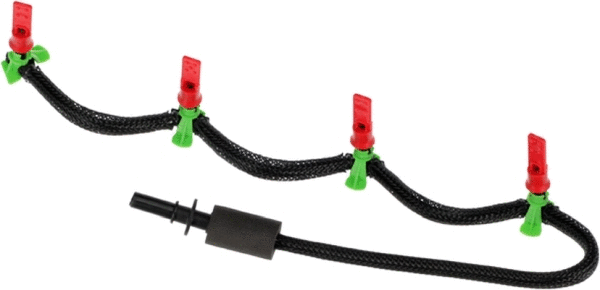 MFL1198 GATES Шланг переливу FORD B-MAX, C-MAX II, ECOSPORT, FIESTA VI, FIESTA VII, FOCUS III, FOCUS III/HATCHBACK, FOCUS III/KOMBI, GRAND C-MAX, KUGA II, MONDEO V 10.13-