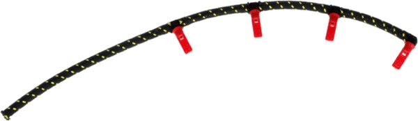 MFL1006 GATES Шланг переливу (довжина 2 470мм) FIAT DOBLO, DOBLO/MINIVAN, IDEA, PANDA, PANDA/HATCHBACK  LANCIA MUSA, YPSILON  OPEL AGILA, COMBO TOUR, COMBO/MINIVAN, CORSA C, CORSA D, TIGRA 06.03-