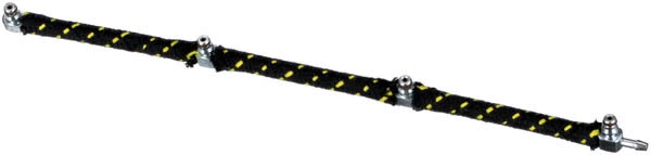 MFL1295 GATES Трубка переливу палива (тип коннектора: метал) ALFA ROMEO 147, 156, GT  FIAT BRAVO II, DOBLO, IDEA, PALIO, PUNTO, STILO, STRADA  LANCIA MUSA 1.9D 09.99-