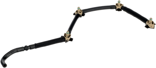 MFL1242 GATES Шланг переливу (довжина 2 445мм) AUDI A1, A3, Q2, Q3, TT  SEAT ALHAMBRA, ATECA, LEON, LEON SC, LEON ST  SKODA KAROQ, KODIAQ I, OCTAVIA III, SUPERB II, SUPERB III, YETI  VW ARTEON 01.05-