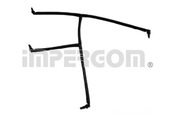 85188 ORIGINAL IMPERIUM Трубка переливу палива SEAT IBIZA IV, IBIZA IV SC, IBIZA IV ST  SKODA FABIA II, ROOMSTER, ROOMSTER PRAKTIK  VW POLO V 1.2D 10.09-05.15