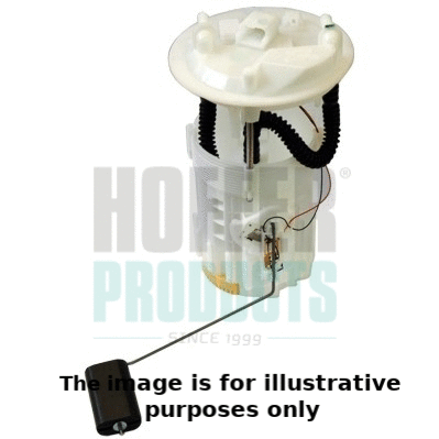 7409220E HOFFER Насос топливный Renault Megane II/Scenic II 1.5 dCi-2.0 dCi 03- (+датчик)