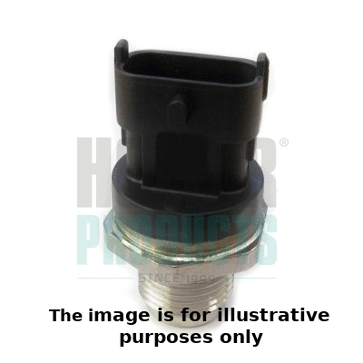 8029376E HOFFER Датчик тиску палива Renault Master II 2.2dCi/2.5dCi/Fiat Doblo 1.9JTD 01-