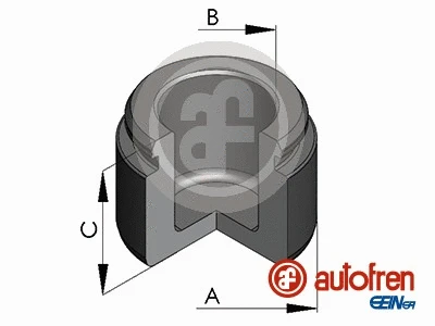 D025788 AUTOFREN SEINSA Поршень супорта пер. C167 18-/Megane II 04- (40x29mm)(Brembo)