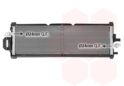 69012701 VAN WEZEL Радиатор двигателя