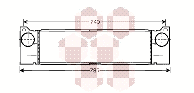 30004370 VAN WEZEL Интеркулер