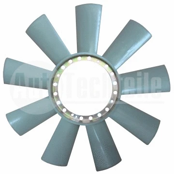 1002061 AutoTechteile Крильчатка вентилятора MB Sprinter/Vario OM602 (9 лопастей/4 кріплення)