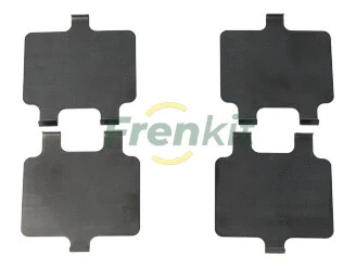 940076 FRENKIT Комплект протискрипних пластин