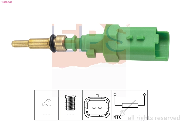 1830385 EPS EPS CITROEN Датчик охолоджувальної рідини BERLINGO 1.6 14-