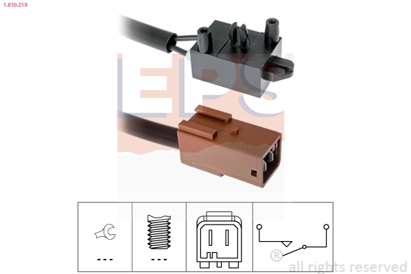 1810219 EPS EPS CITROEN вимикач круїз-контролю педалі зчеплення C5 I,Peugeot 307