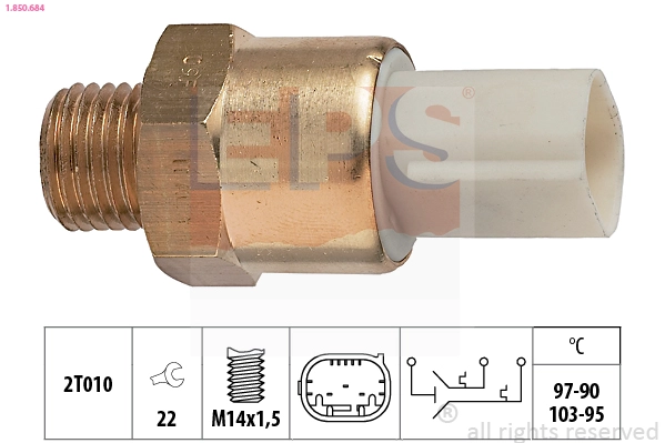 1850684 EPS EPS BMW датчик включення вентилятора E36,E39