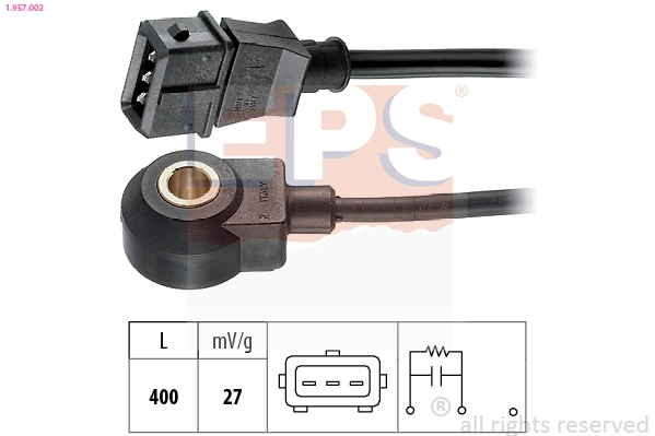 1957002 EPS EPS датчик детонації RENAULT OPEL CITROEN FIAT
