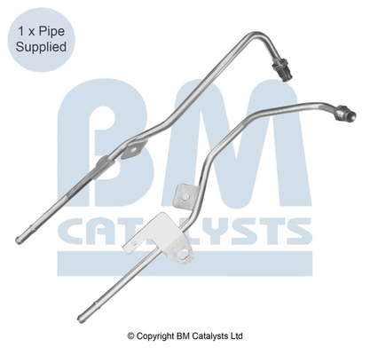 PP11025B BM CATALYSTS Шланг високого тиску сажового фільтра задн TOYOTA AURIS, AVENSIS, COROLLA VERSO 2.0D/2.2D 07.05-09.12