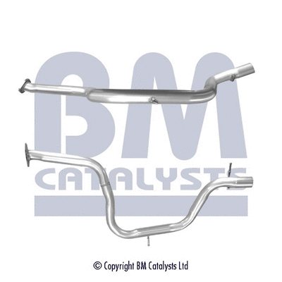 BM50549 BM CATALYSTS Вихлопна труба середн (довжина:1210мм) FORD GALAXY II, MONDEO IV, S-MAX 2.0D/2.2D 05.06-06.15