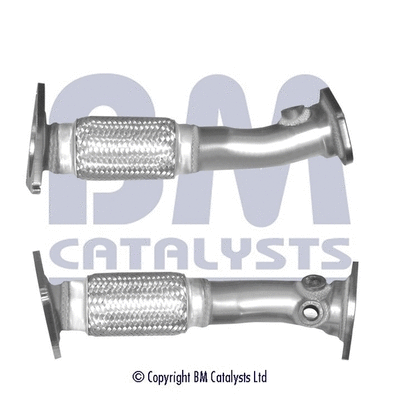 BM50553 BM CATALYSTS Вихлопна труба передн (довжина:3600мм) RENAULT GRAND SCENIC II, MEGANE II, SCENIC II 1.9D 11.02-