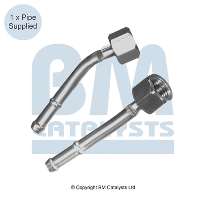 PP11163A BM CATALYSTS Шланг високого тиску сажового фільтра VOLVO C30, S40 II, S60 II, S80 II, V40, V50, V60 I, V70 III  FORD C-MAX II, FOCUS III, GALAXY II, GRAND C-MAX, MONDEO IV, S-MAX  MAZDA 3, 5 1.6D 01.10-
