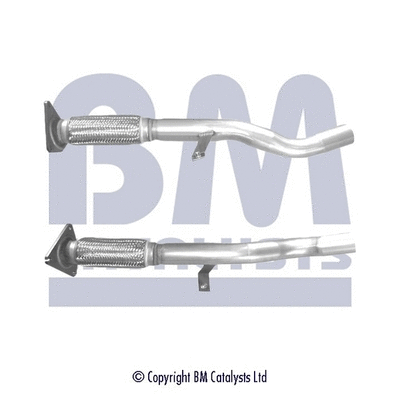 BM50346 BM CATALYSTS Вихлопна труба передн RENAULT GRAND SCENIC III, MEGANE, MEGANE III, SCENIC III 1.4/2.0 11.08-09.16