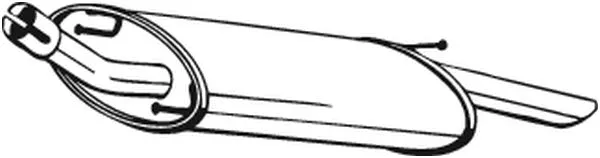 154955 BOSAL Глушитель