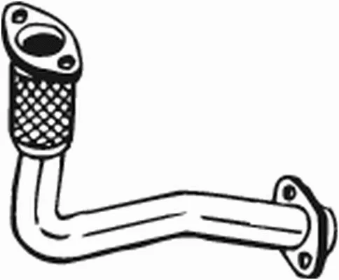 726207 BOSAL Вихлопна труба передн (довжина:460мм) RENAULT MEGANE I, MEGANE I CLASSIC, MEGANE SCÉNIC, SCENIC I 1.9D 08.95-08.03