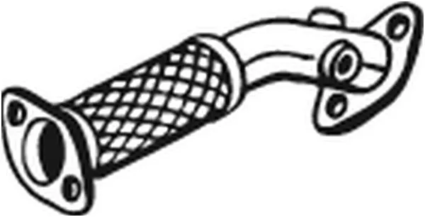 700135 BOSAL Вихлопна труба передн NISSAN PRIMASTAR  OPEL VIVARO A  RENAULT TRAFIC II 2.5D 07.03-