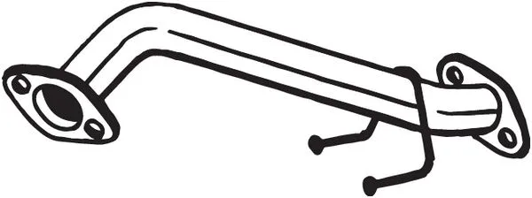 700217 BOSAL Вихлопна труба передн FORD C-MAX II, FOCUS III, GRAND C-MAX, TOURNEO CONNECT V408 NADWOZIE WIELKO, TRANSIT CONNECT, TRANSIT CONNECT V408 1.0/1.5D/1.6D 07.10-