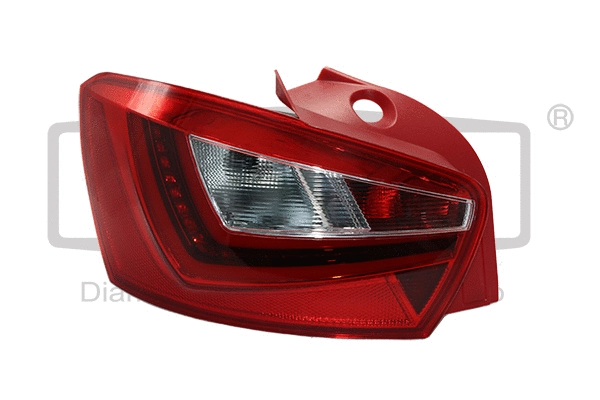 99451456602 DPA Ліхтар лівий червоний LED Seat Ibiza (08-) (99451456602) DPA