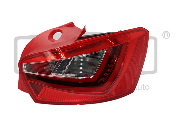 99451456502 DPA tail light.right.LED.red