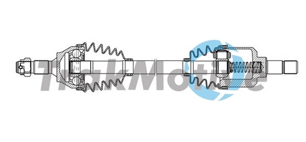 301879 TrakMotive TRAKMOTIVE CITROEN Напіввісь C-ELYSEE 1.6 BlueHDi 100 14-, PEUGEOT 301 1.6 BlueHDi 100 14-