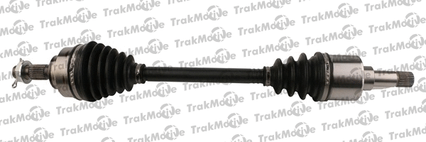 300670 TrakMotive TRAKMOTIVE PEUGEOT Полуось лів. L=635mm 25/24 зуб. 207 1.6 HDi 06-13