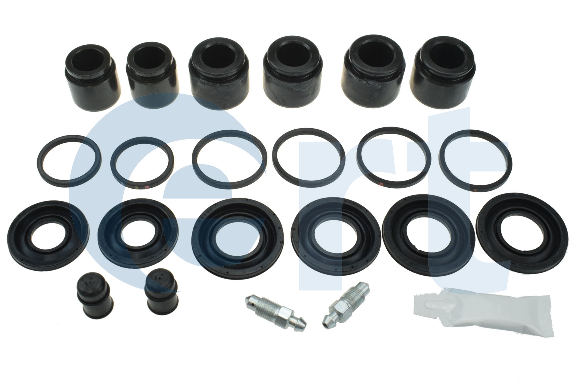 403116 ERT ERT AUDI Р/к гальмівного супорта з поршеньками 6шт. Q7 2.0 TFSI quattro 15-, Q8 (4MN) 45 TDI quattro 18-, VW TOUAREG (CR7) 3.0 TSI 4motion 18-