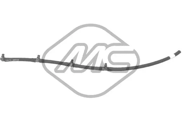 92048 Metalcaucho Шланг обратки Doblo/Combo 1.3 D Multijet/CDTI 04-