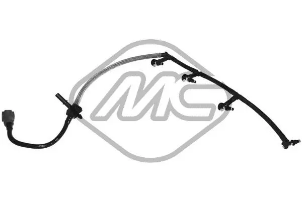 92082 Metalcaucho Шланг, витік палива