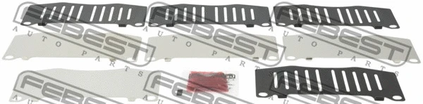 0103KDJ150F FEBEST Комплект приладдя, накладка дискового гальма
