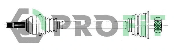 27300074 PROFIT Піввісь