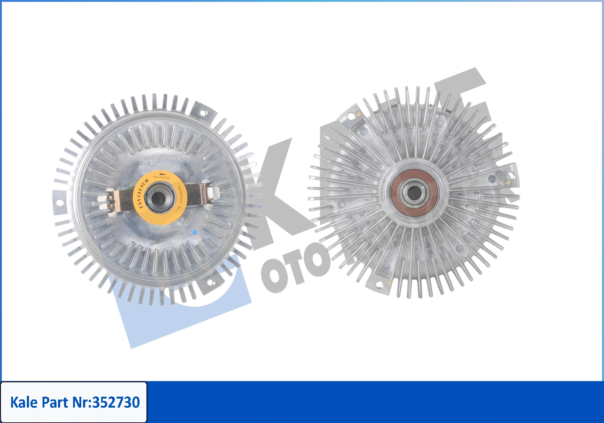352730 KALE OTO RADYATÖR KALE DB віскомуфта вентилятора радіатора W210/140 2.8/3.2 93-