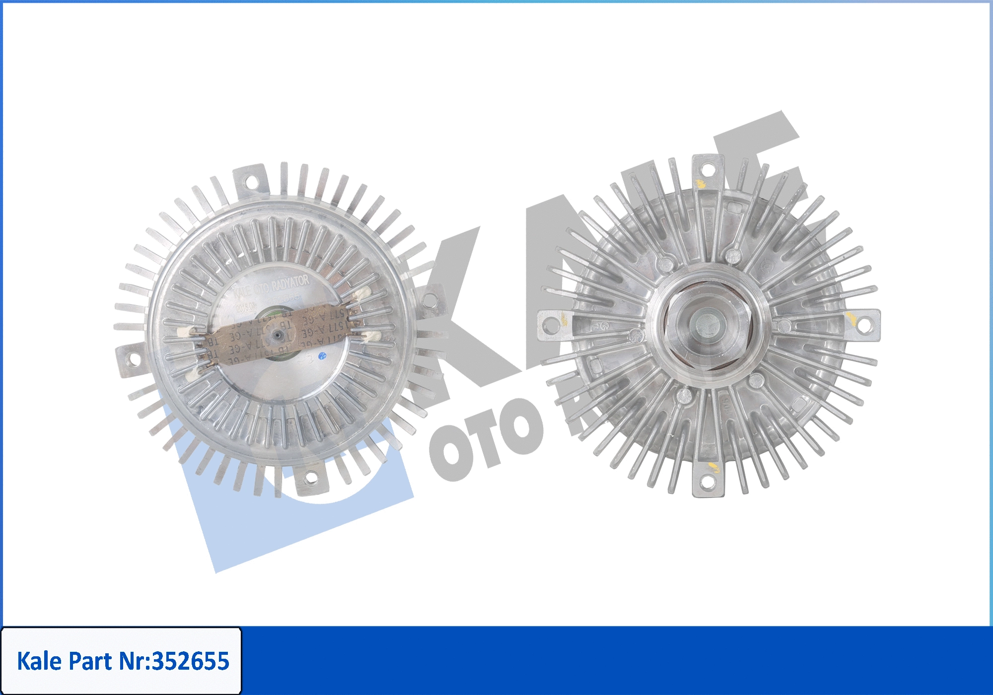 352655 KALE OTO RADYATÖR KALE BMW Віскомуфта вентилятора радіатора 3 E30, 5 E34, E39 1.6/2.8