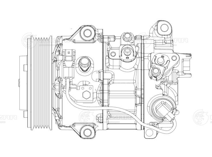 LCAC1940 LUZAR Компрессор кондиционера