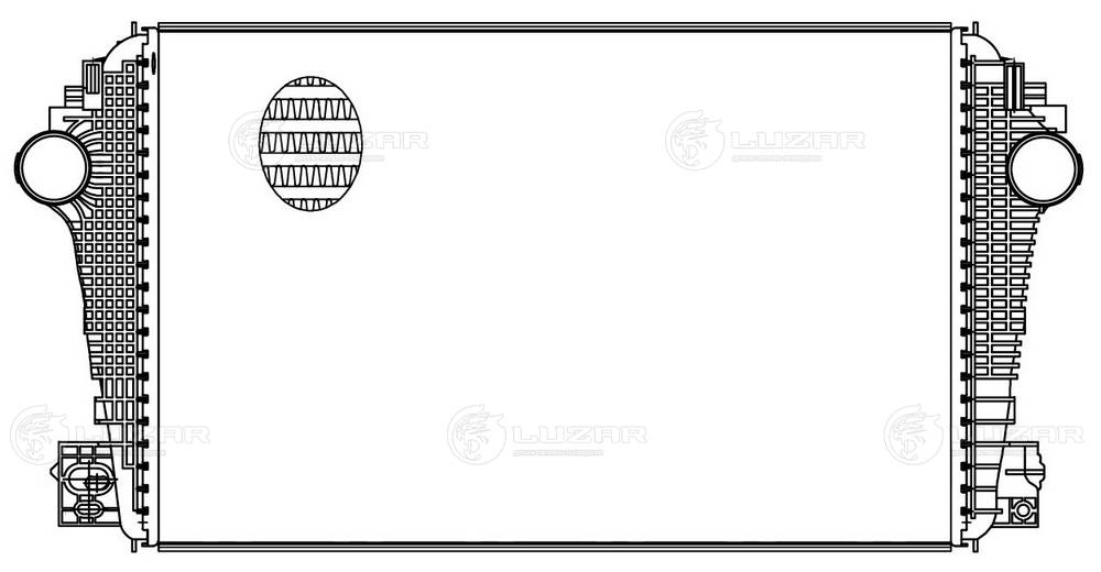 LRIC182H LUZAR Интеркулер