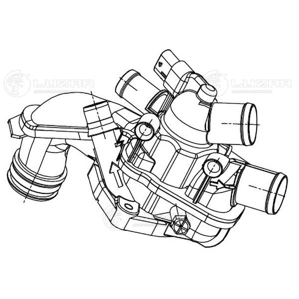 LT2090 LUZAR Термостат