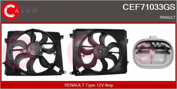 CEF71033GS CASCO WENTYLATOR CHLODNICY OE