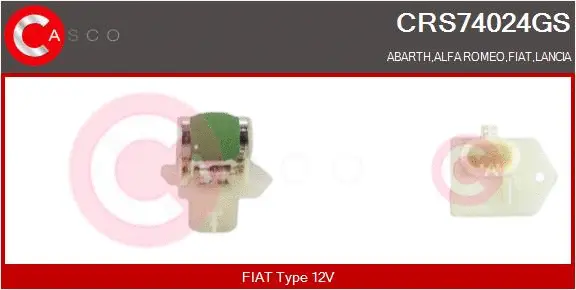 CRS74024GS CASCO OPORNIK WENT CHLODNICY OE