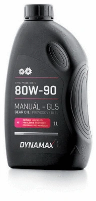 501626 DYNAMAX Олива 80W90 GL5 1L DYNAMAX HYPOL PP