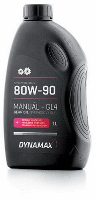 501624 DYNAMAX Олива 80W90 GL4 1L DYNAMAX HYPOL