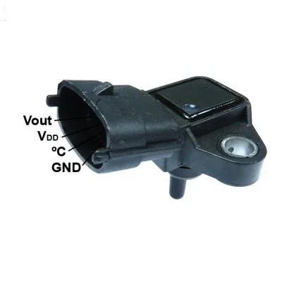 GI3005 GAUSS GAUSS HYUNDAI датчик тиску повітря i10/i20/i30/40, Santa Fe 2.4, Kia Ceed, Cerato, Magentis, Rio III, Sorento, Soul
