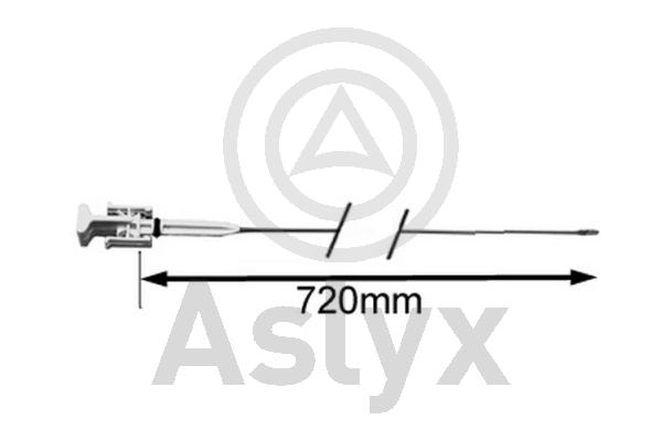 AS535668 ASLYX MIARKA OLEJU R 2.5DCI TRAFIC 758/720MM