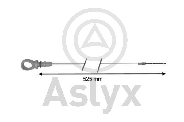 AS506580 ASLYX Щуп рівня мастила  C/P 1.8-2.0 16V 04-