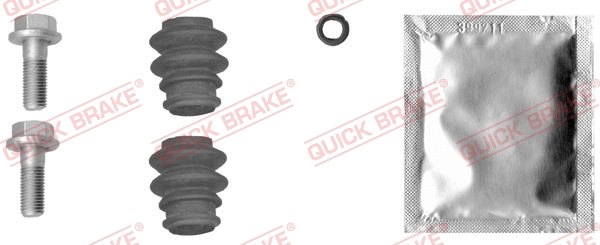 1131466 QUICK BRAKE Ремкомплект гальмівного супорта задн лів/прав HYUNDAI I30, IX20, IX35, VELOSTER  KIA CEED, CERATO II, PICANTO II, PRO CEED, SPORTAGE III 1.0-Electric 12.06-07.19